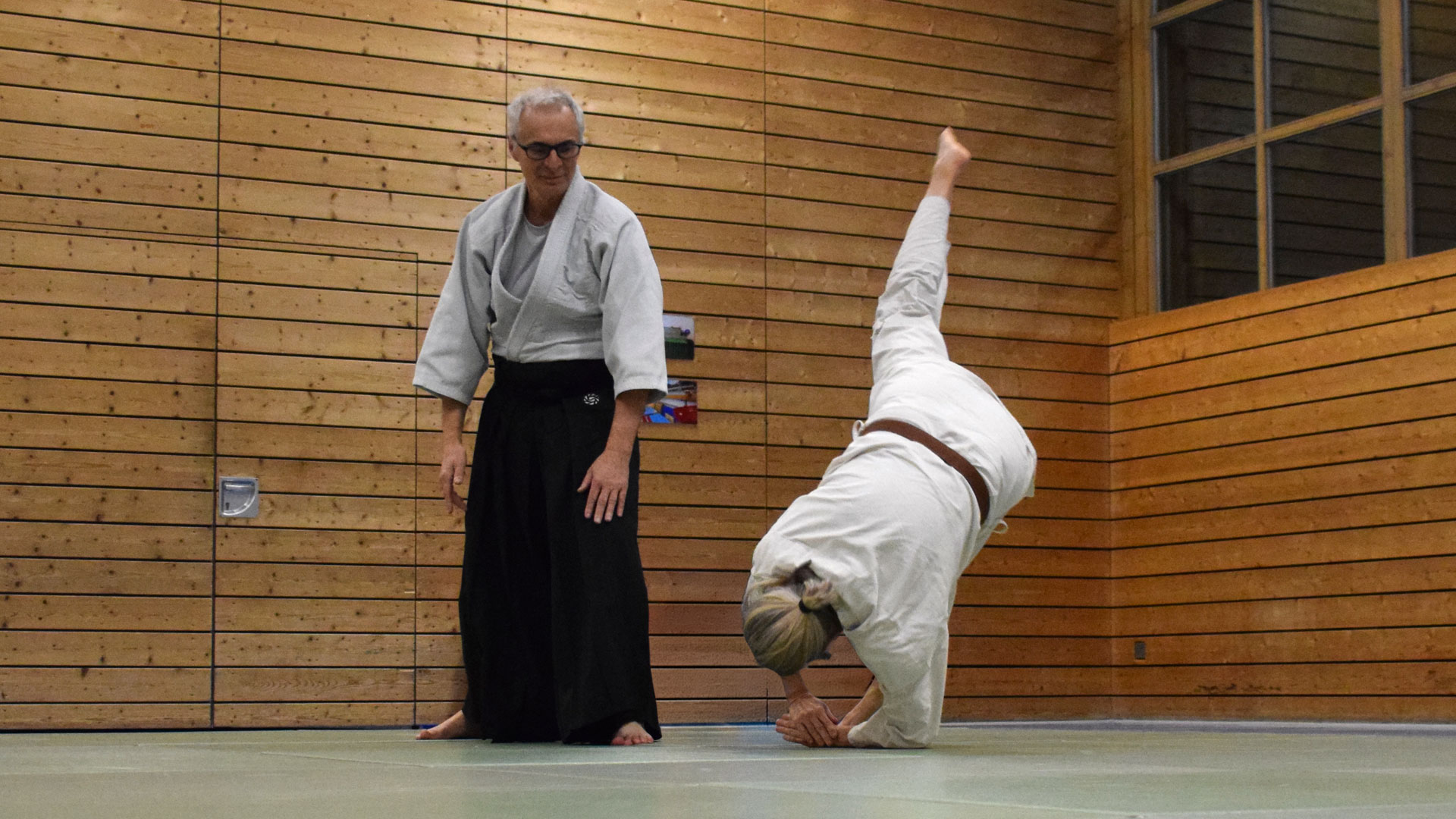 Eine Aikidorolle