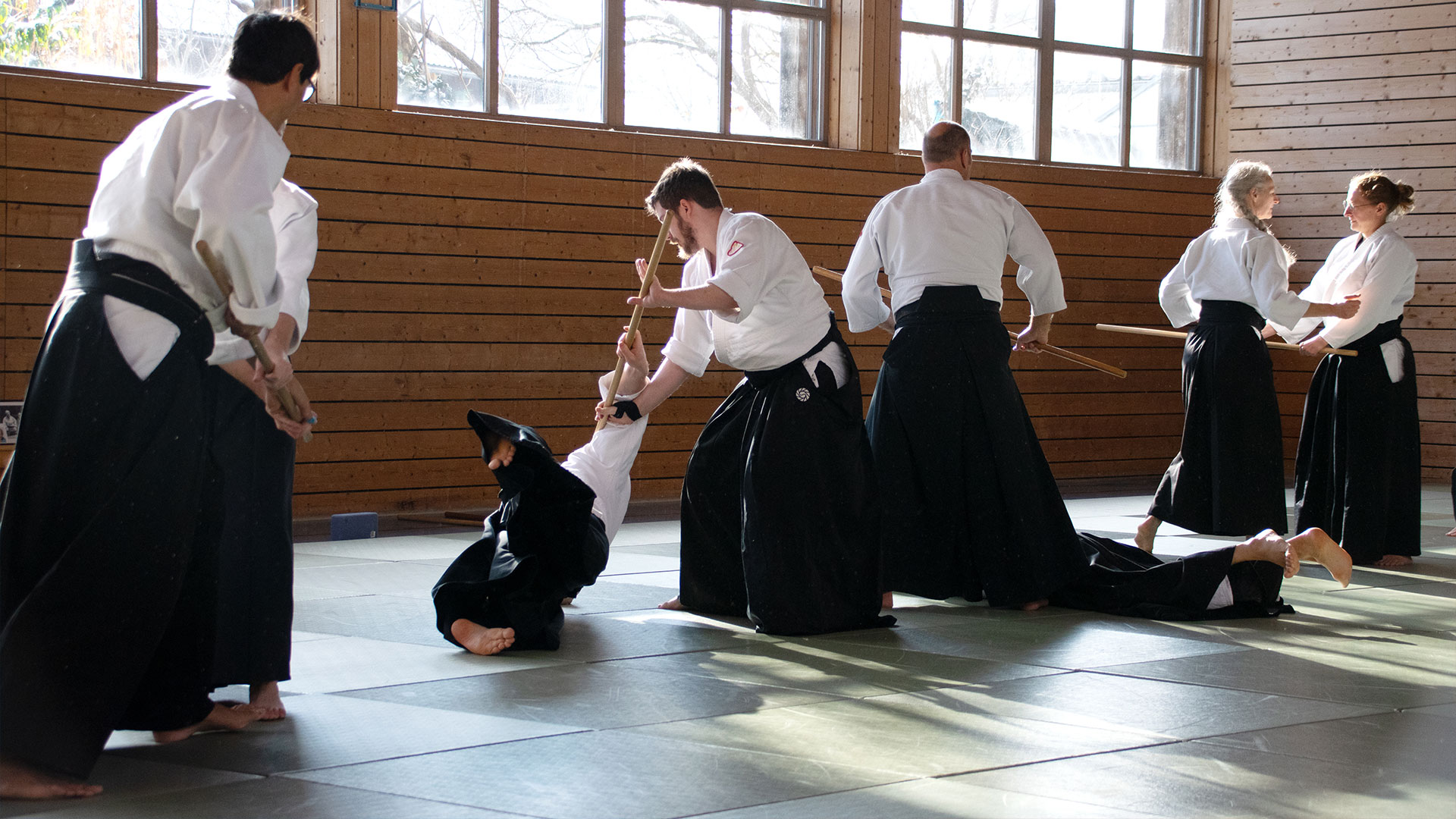 Training mit Jo (Stab)
